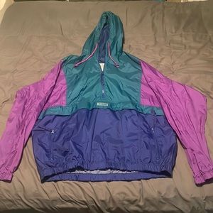 Columbia Tri-color Windbreaker
